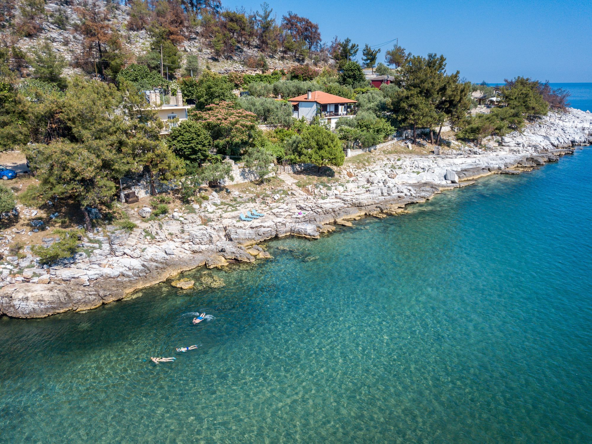Apartmán Petra Mare Thimonia Exteriér fotografie