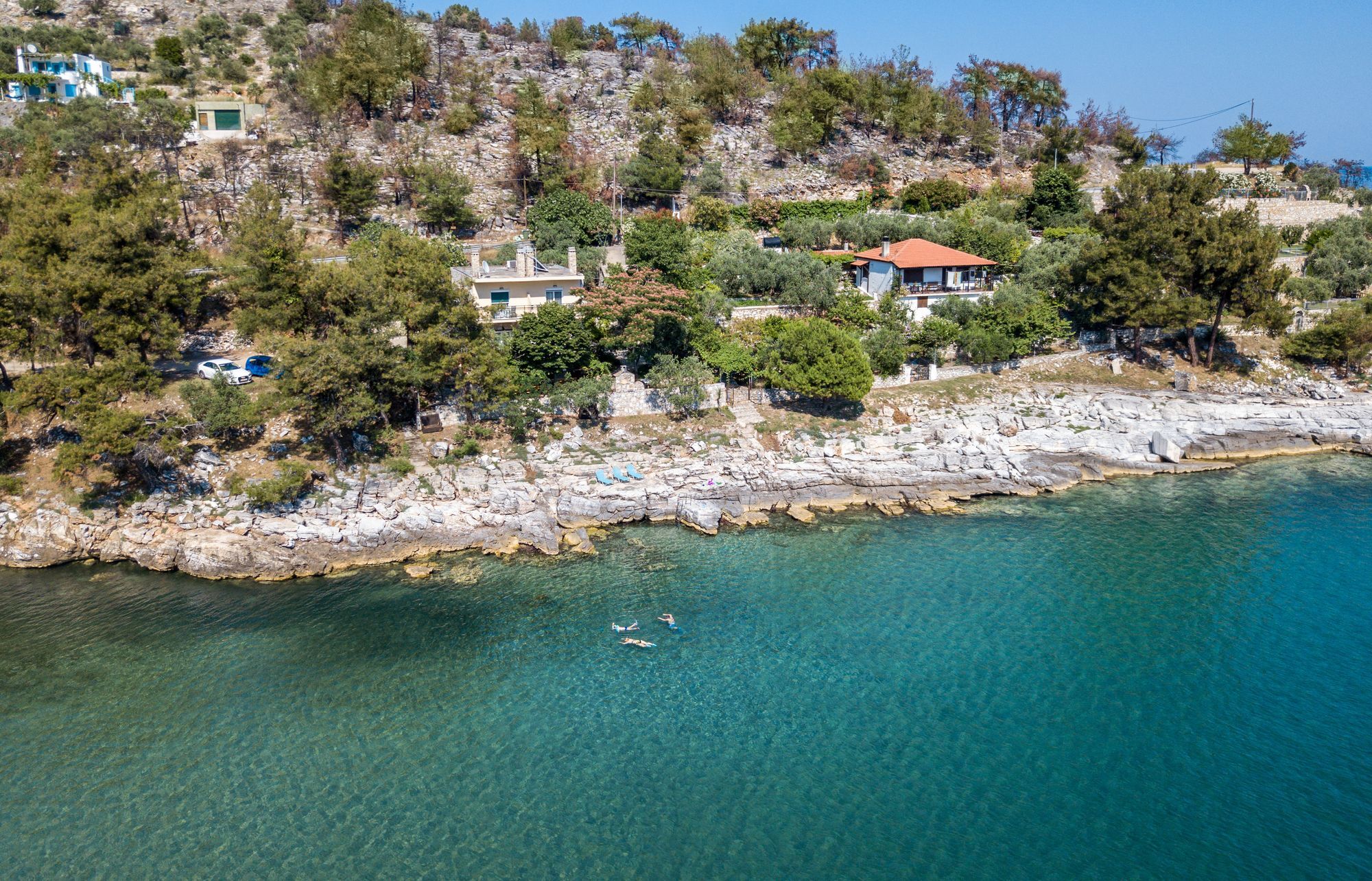 Apartmán Petra Mare Thimonia Exteriér fotografie