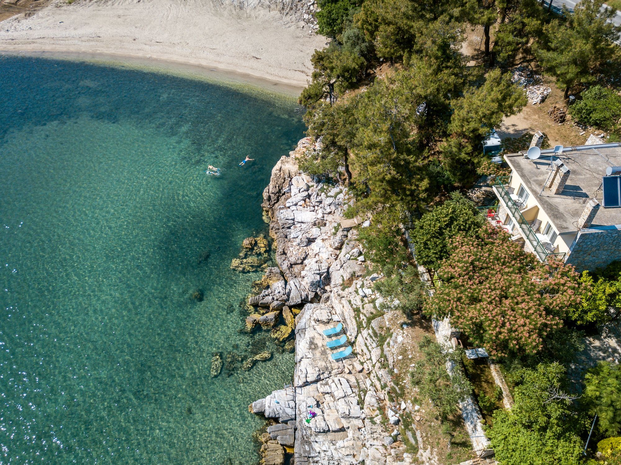 Apartmán Petra Mare Thimonia Exteriér fotografie